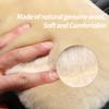 IRIWOOL Sheepskin Armrest Cover Auto Center Armrest Cover Car Soft Console Pad, Fluffy Wool Auto Center Console Cover for Most Car Arm Rest Decoration Protector 7 x 13 Inch (Shearling, Deep Rose) view 4