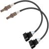 QIJIAUTO O2 Oxygen Sensor Upstream Downstream for Audi A4 A6 1996-1999 & for VW for Passat 1998-2000 - 4 Wire Lambda Sensor, Direct Fit, Improves Fuel Efficiency, Fixes Engine Light (2 Pack) view 1