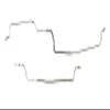 Brake Lines, fits 1978-88 Monte Carlo (Regular Steel, Rear Axle - 1981-88) view 1