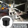 X AUTOHAUX Car Handbrake Oil Tank Universal Racing Hydraulic Drift Hand Brake Oil Tank for Fluid Reservoir E-Brake Racing Black view 2
