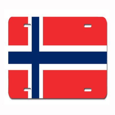 European Flag License Plate 6X12 Full Size for Front of Car, Rust-Free, Thick Aluminum Front License Plate, Made in The USA