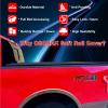 OSOBAK Soft Roll Up 5.0' Truck Bed Cover Compatible for 2016-2026 Toyota Tacoma Short Vinyl Pickup Tonneau Cover with Deck Rail System Only view 2
