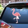 Flamingo Pink Vinyl Decal Sticker for Car Boat Laptop Reflective Glossy Choose Size 032804 (24'' x 15.5" (61cm x 39.4cm), Reflective) view 1
