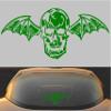 Avenged Sevenfold A7X Death Bat Metal Band Vinyl Decal Sticker (12" x 5.25", Green) view 1