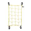 Portland Design Works Cargo Web - Reflective Cargo Netting for Bike Storage, Expandable Bungee Net with Hooks, Bicycle Accessories, Marigold view 1
