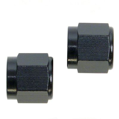 -8an Blk Tube Nut