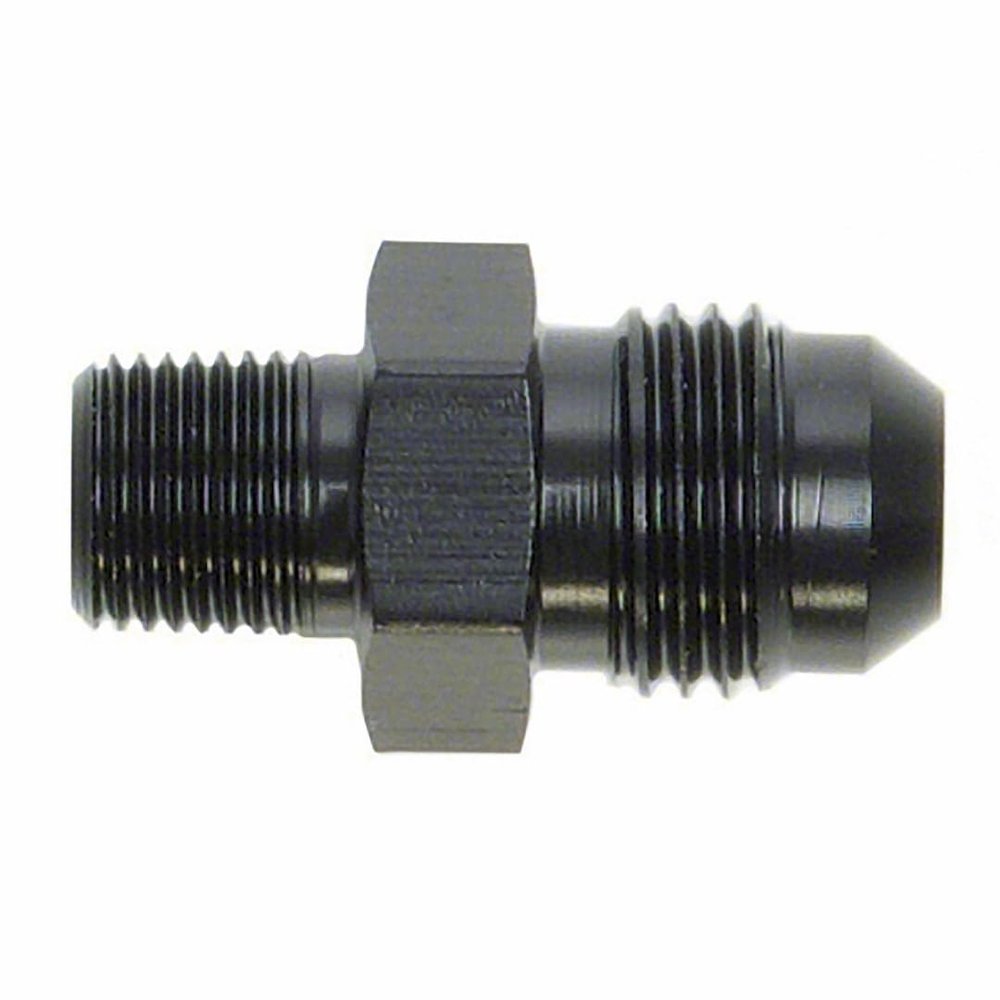 -3an X1/8nptf Blk St Fl To Pipe Adp