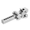 RC Trailer Hook, High Strength Aluminum Alloy Durable Silver Hitch Hook for 1/10 Scale RC Cars Trucks Off-Road Towing Enthusiasts view 2