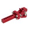 Metal Hitch Trailer Hook, Aluminum Alloy RC Car Trailer Hook High Strength Wear RC Truck Trailer Hook Suitable for 1/10 RC Car(red) Rc Trailer Hitch 1/10 Rc Trailer Hitch view 3