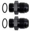 EVIL ENERGY 12AN Flare to AN10 ORB Male O-Ring 2PCS Fitting Adapter view 1