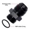 EVIL ENERGY 12AN Flare to AN10 ORB Male O-Ring 2PCS Fitting Adapter view 3