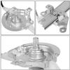 Auto Dynasty Factory Style Front Manual Window Regulator Compatible with Nissan Sentra Tsuru 86-90, Driver Left Side view 3