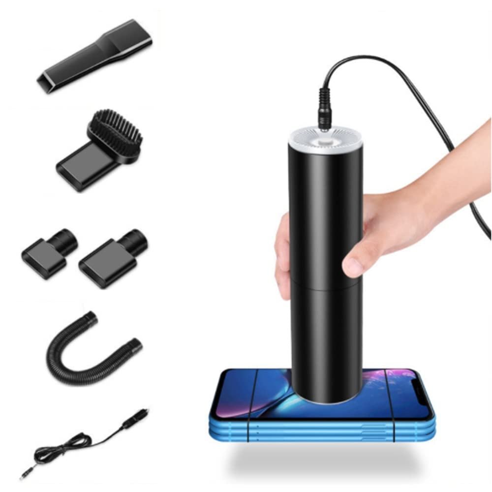 TOTMOX Car Vacuum Cleaner, Handheld Vacuum 120W Portable Small Mini Hand Vacuum Wet and Dry Dual-Purpose for Car, Home, Kitchen