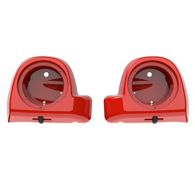Advanblack Color Matched 6.5' Speaker Pods Rushmore Lower Vented Fairings fit 2014+ Harley Touring Road Street Glide