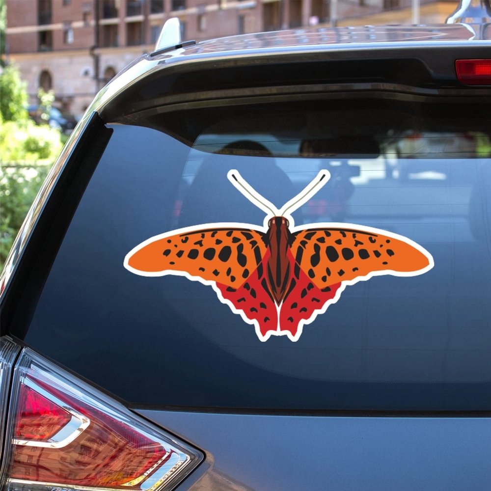 Butterfly Collection Vinyl Decal Sticker for Car Boat Laptop Reflective Glossy Choose Size 040605 (32'' x 17.7" (81.3cm x 45cm), Glossy)