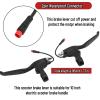 SPYMINNPOO 1Pair Electric Scooter Brake Lever Left Right Brake Handle with Connector Brake Levers Handle Grip Brake view 3