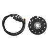 KT-D12R 12 Magnets Electric Pedal Assist Sensor, ABS Material, Split-Mount Design, Plug Compatible Power Meter for Electric Bike Conversion Kit view 3