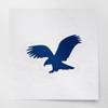 2 Pcs - No Background Decal Stickers of Eagle Silhouette (Navy Blue) Premium Waterproof Vinyl Decal Stickers for Laptop Phone Accessory Helmet Car Window Mug Tuber Cup Door Wall USCstic713414AB040522 view 1