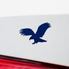 2 Pcs - No Background Decal Stickers of Eagle Silhouette (Navy Blue) Premium Waterproof Vinyl Decal Stickers for Laptop Phone Accessory Helmet Car Window Mug Tuber Cup Door Wall USCstic713414AB040522 view 4