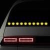 Vesvory 20pcs Dog Paw Print Car Decal, Vinyl Dog Paw Reflective Sticker Funny Warning Keep Distance Footprint Car Decal for Car Window Bumper Wall Laptop Decoration (Yellow) view 4