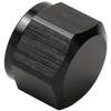 Podavelle 10AN Female Flare Cap Port Plug Block Off Fitting Adapter with Internal O-ring Aluminum Black view 3