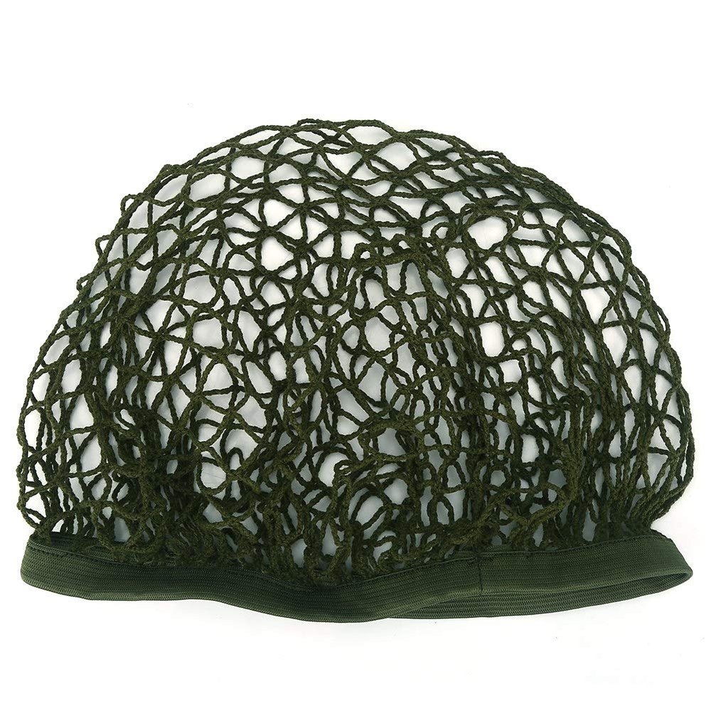 GOWENIC 1PC Army Green Nylon Helmet Helmet Cover mesh Cover for M1 M35 M88 Helmet Accessory,ArmyGreen