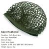 GOWENIC 1PC Army Green Nylon Helmet Helmet Cover mesh Cover for M1 M35 M88 Helmet Accessory,ArmyGreen view 2