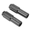 SUNGOOYUE Brake Cable Adjuster Screw, Aluminum Alloy Cable Fine-Tuning Screw, Mid-Speed Adjuster for Road Mountain Bike(Black/Pair) view 3