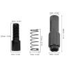 SUNGOOYUE Brake Cable Adjuster Screw, Aluminum Alloy Cable Fine-Tuning Screw, Mid-Speed Adjuster for Road Mountain Bike(Black/Pair) view 4