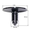 Woodzdon 50 Pcs Headliner Clip Hood Insulator Retainer Push Pin 6504135 for Chrysler for Jeep for Dodge for Ram Liberty Wrangler Town & Country Caravan Avenger Dakota Durango Hood Insulation Clips view 3