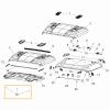 Woodzdon 50 Pcs Headliner Clip Hood Insulator Retainer Push Pin 6504135 for Chrysler for Jeep for Dodge for Ram Liberty Wrangler Town & Country Caravan Avenger Dakota Durango Hood Insulation Clips view 4