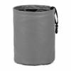 Ottdien Car Trash Can, Portable Garbage Bin, PU Leather Waterproof Pop Up Trash Can, Collapsible Hanging Car Trash Bag, 1 Pack, Grey view 1