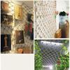Rope Netting Fence Treehouse Safety Nets Heavy Duty Cargo Rope Ladder Truck Trailer Netting Playground Climbing Outdoor Railing Protection Decor Mesh (Size : 2 * 4m(7 * 13ft)) view 4