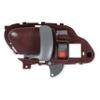 Holley Classic Trucks 05-152 Inner Door Handle Maroon with Black Handle - LH view 1
