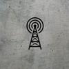 2 Pcs - No background Decal Stickers of Radio Tower with Radio Waves to Broadcast (Black) Premium Waterproof Vinyl Decal Stickers for Laptop Phone Accessory Helmet Car Window Mug USCstic896165BL040522 view 2