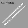 GYWKLCZ 2pcs Car Stickers Auto Side Stripe Decals, for Mercedes Benz W205/W204/W203/C Class/C180/C200/C300/C63/Coupe/C43,Glossy White,China view 2