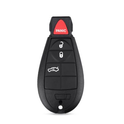 LadyCent 4 Buttons Remote Case Smart Key Shell, for Chrysler, for Jeep, for Dodge
