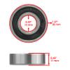 Caltric Front Wheel Ball Bearing and Seals Kit Compatible with Yamaha Timberwolf 250 YFB250 1998 view 3
