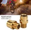 SUNGOOYUE 16mm Pedal Extender, Alloy Cycling Pedals Adapters Pedal Extension Shaft for Mountain Road Bike(Gold) view 3