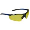 proSPORT Polarized Yellow Lens Sport Wrap Sunglasses Low Light Driving Glasses with Non-Slip Rubber Nose & Ear Pieces for Cycling Motorcycling Pickleball Tennis Baseball Golf Archery Shooting Range view 1