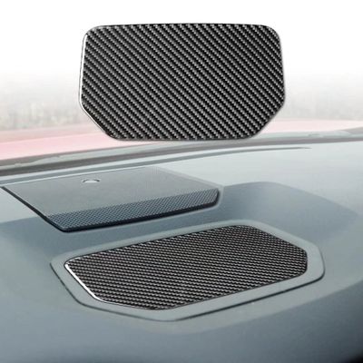 UOADA Real Carbon Fiber Center Console Stickers Fit for Tundra 2014-2018