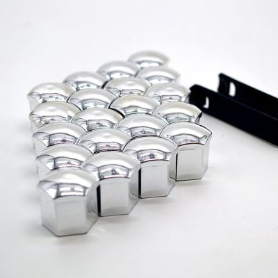 20Pcs Car Wheel Nut Protection Covers Anti Rust Caps Auto Hub Car Tire Screw Caps Nut Bolt Auto Exterior Accessories 17/19/21mm