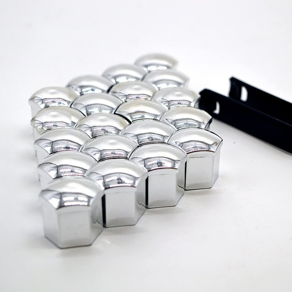 20Pcs Car Wheel Nut Protection Covers Anti Rust Caps Auto Hub Car Tire Screw Caps Nut Bolt Auto Exterior Accessories 17/19/21mm