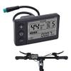 Electric LCD Display Meter, 24V 36V 48V Electric LCD Display Control Panel with Connector, Plastic Electric Display Meter for 22.2mm 0.9in Handlebar, view 4