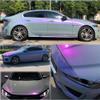 XhuangTech Chameleon Vinyl Wrap Grey to Purple Adhesive Car Body Film Sticker Decal Sheet Roll Air Bubble Release DIY (Grey to Purple, 60" x 3.93" 1.52M x 0.1M) view 4