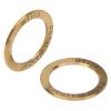 Vbestlife 2Pcs Pedal Gasket Rustproof Alloy Extended Pedal Washers for Mountain Road Bike(Gold) and Spare Parts view 2