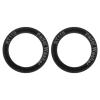 VBESTLIFE 2Pcs Pedal Gasket Rustproof Alloy Extended Pedal Washers for Mountain Road Bike(Black) view 1