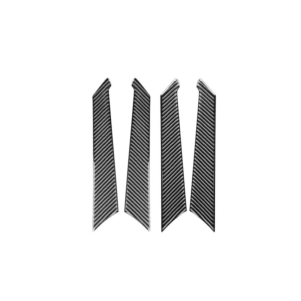 miusani Carbon Fiber Interior Sticker Decoration Trim Cover Decals Compatible with Audi A6 C8 A7 Accessories 2019 2020 2021 RT08 (Interior Door Panel)