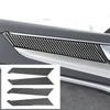 miusani Carbon Fiber Interior Sticker Decoration Trim Cover Decals Compatible with Audi A6 C8 A7 Accessories 2019 2020 2021 RT08 (Interior Door Panel) view 2