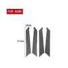 miusani Carbon Fiber Interior Sticker Decoration Trim Cover Decals Compatible with Audi A6 C8 A7 Accessories 2019 2020 2021 RT08 (Interior Door Panel) view 4